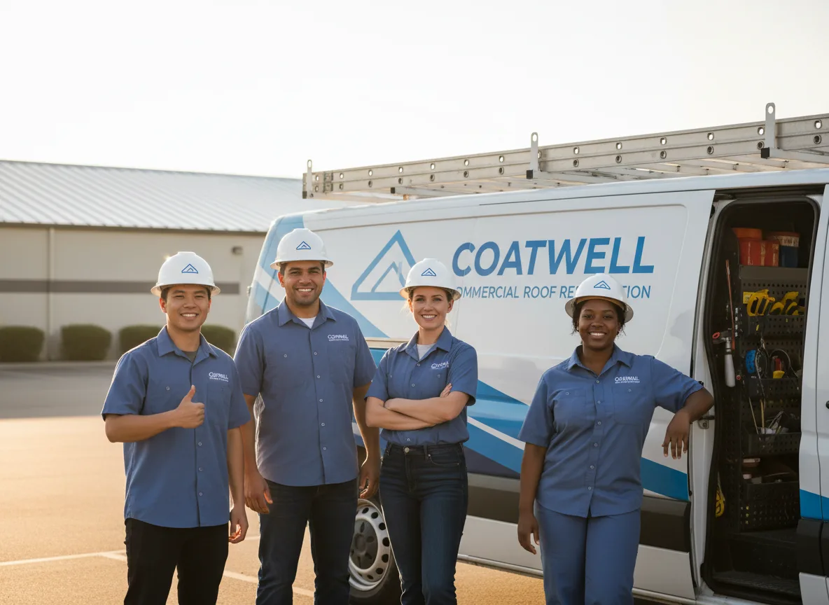 Commercial roof coating company in Fairfax, VT